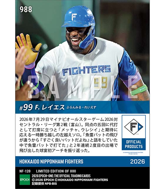 【レイエス】魚雷バットで球宴初アーチ「マイナビオールスターゲーム2026」(26.7.29)