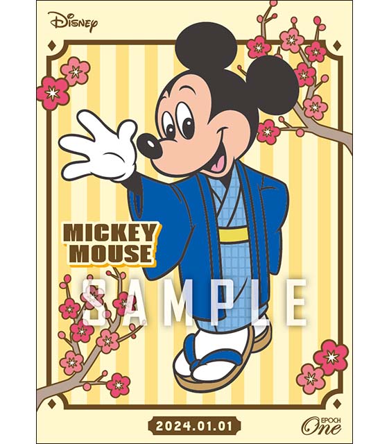 エポック ワン【ミニーマウス】NEW YEAR（24.01.01） ディズニー 