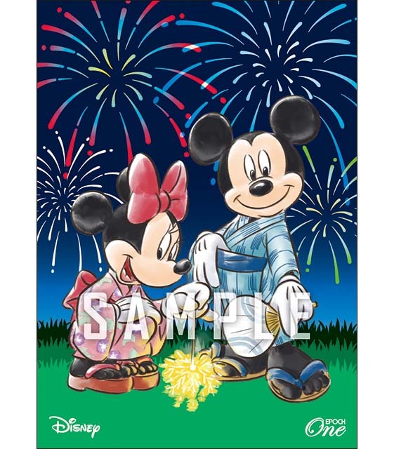 『日本の夏』/ミッキー＆ミニー（2025）※ランダムで 1of1 大当たりカード発送対象