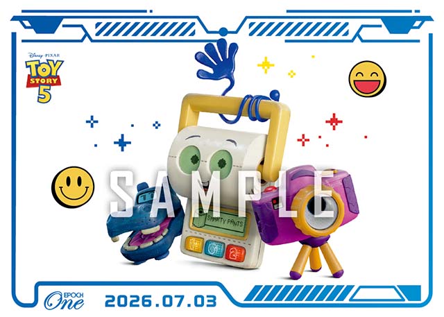 『TOY STORY 5』（26.07.03）『C』  ※ランダムで 1of1 大当たりカード発送対象