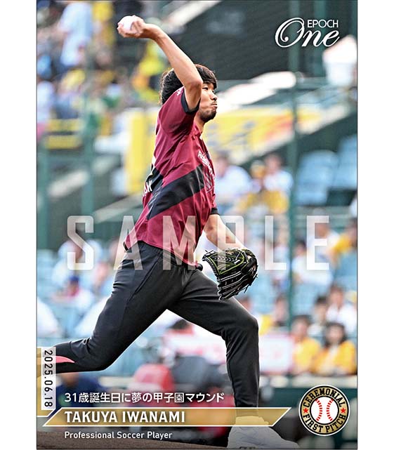 【岩波拓也】31歳誕生日に夢の甲子園マウンド（25.6.18）